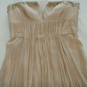 BCBG floor length gown